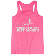 Flowy Racerback Tank Top - Life is Ruff