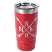 Running 20 oz. Double Insulated Tumbler - RUNR Crossed Arrows