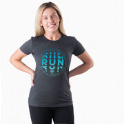 Women's Everyday Runners Tee - Eat Sleep Run Repeat