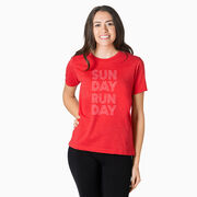 Running Short Sleeve T-Shirt - Sunday Runday (Stacked)