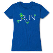 Running Women's Everyday Tee - Let's Run Lucky