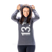 Running Lightweight Hoodie - 13.1 Half Marathon Vertical