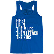 Flowy Racerback Tank Top - Then I Teach The Kids