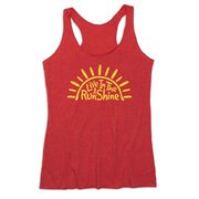 Women's Everyday Tank Top - Live In The RunShine