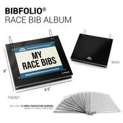 BibFOLIO&reg; Race Bib Album - My Race Bibs
