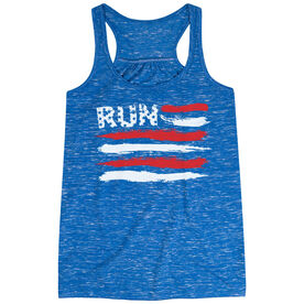 Flowy Racerback Tank Top - Star Spangled Run