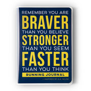 GoneForaRun Running Journal - Braver Stronger Faster