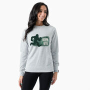 Running Raglan Crew Neck Sweatshirt - Run Big