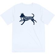 Short Sleeve Performance Tee - I'd Rather Be Running with My Dog