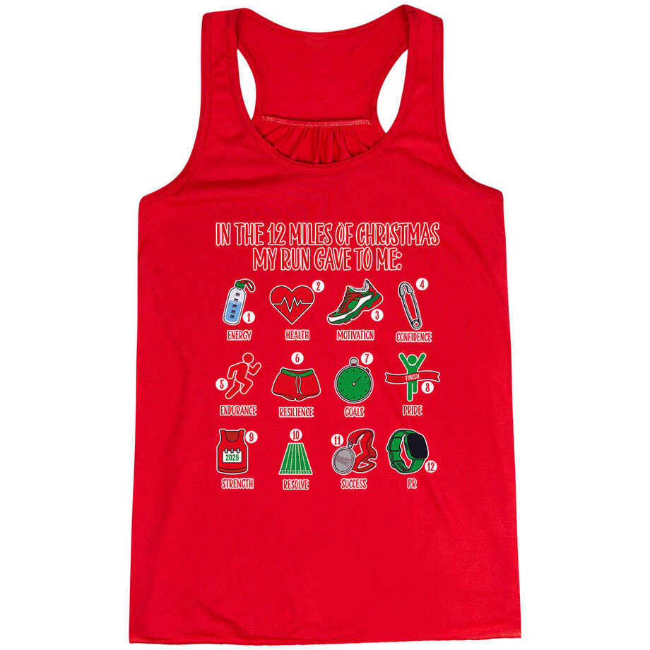 Flowy Racerback Tank Top - The 12 Miles of Christmas