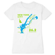 Women's Everyday Runners Tee - New York City Route