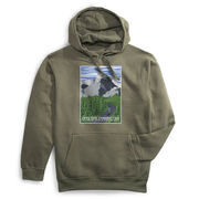 Statement Fleece Hoodie - Into the Forest