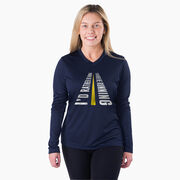 Women's Long Sleeve Tech Tee - I'd Rather Be Running