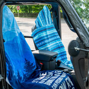 Running Seat Cover Towel - Only Those Who Risk Going Too Far