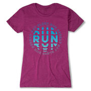 Women's Everyday Runners Tee - Eat Sleep Run Repeat