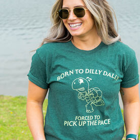 Running Short Sleeve T-Shirt - Born to Dilly Dally