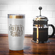 Running 20oz. Double Insulated Tumbler - Running On Girl Power