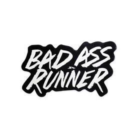 Bad Ass Runner Mini Car Magnet - Fun Size