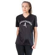 Women's Short Sleeve Tech Tee - Marathoner Girl