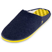 PR SOLES&reg; Avalon Recovery Slippers (Navy/Yellow)