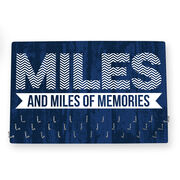 Running Large Hooked on Medals Hanger - Miles and Miles of Memories