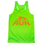 Women's Racerback Performance Tank Top - Gone For a Run&reg; Logo