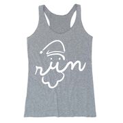 Women's Everyday Tank Top - Santa Run Face