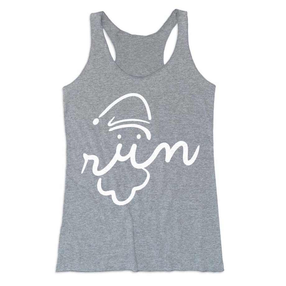 Women's Everyday Tank Top - Santa Run Face