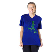 Women's Short Sleeve Tech Tee - Lucky Runner Girl