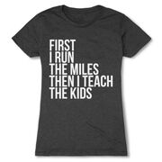 Women's Everyday Runners Tee - Then I Teach The Kids