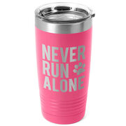 Running 20oz. Double Insulated Tumbler - Never Run Alone (Bold)