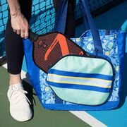 Pickleball Tote Bag - Coastal