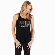 Flowy Racerback Tank Top - Run With Inspiration