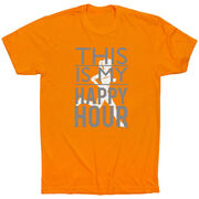 Running Short Sleeve T-Shirt - This Is My Happy Hour