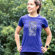 Women's Everyday Runners Tee - A Road Less Traveled - Marathoner