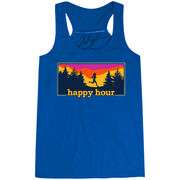 Flowy Racerback Tank Top - Happy Hour