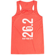 Flowy Racerback Tank Top - New York City 26.2 Vertical