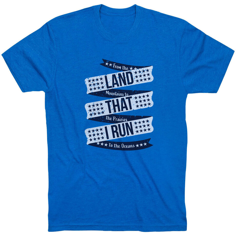 Running Short Sleeve T-Shirt - Land That I Run