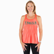 Flowy Racerback Tank Top - Trails Over Treadmills