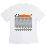 Women's Short Sleeve Tech Tee - Chasing Sunsets