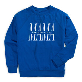 Running Raglan Crew Neck Pullover - Running Mama