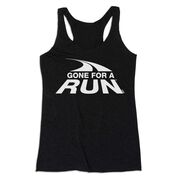 Women's Everyday Tank Top - Gone For a Run&reg; White Logo