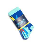 Socrates&reg; Mid-Calf Performance Socks - City Of Dreams