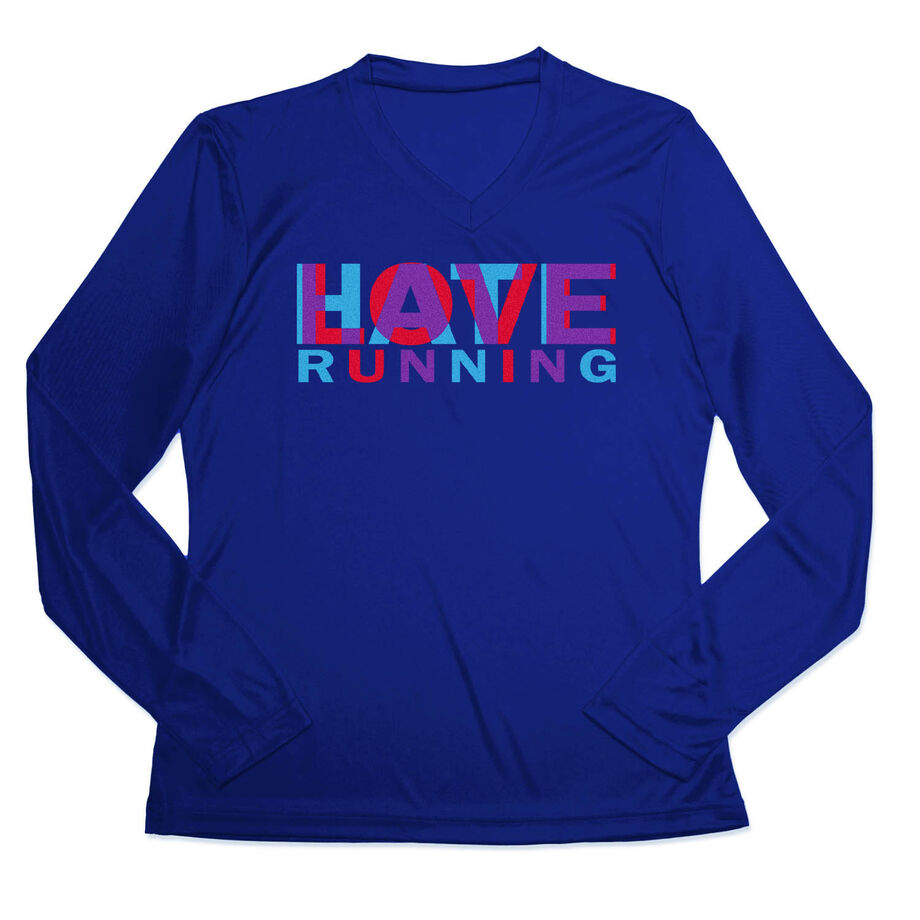 Women's Long Sleeve Tech Tee - Love Hate Running