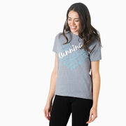 Running Short Sleeve Tee - Live Love Run Heart