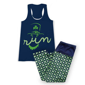 Leprechaun Run Face Running Outfit