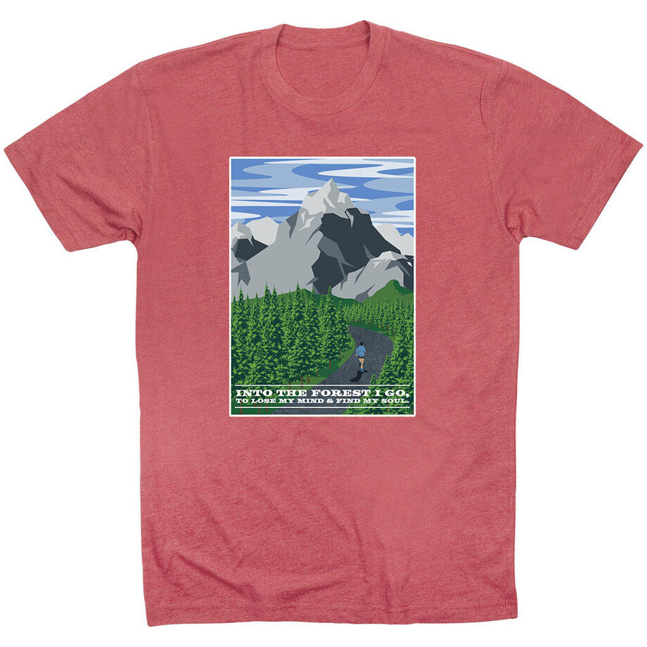 Running Short Sleeve T-Shirt - Into the Forest