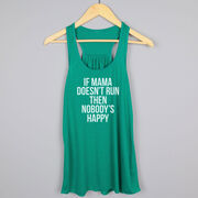 Flowy Racerback Tank Top - If Mama Doesn't Run