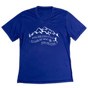 Women's Short Sleeve Tech Tee - Into the Forest I Go