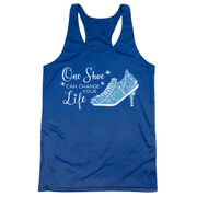 Women's Racerback Performance Tank Top - One Shoe Can Change Your Life